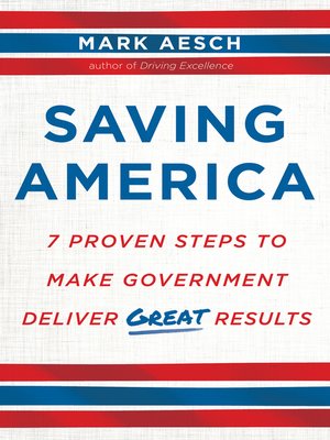 cover image of Saving America